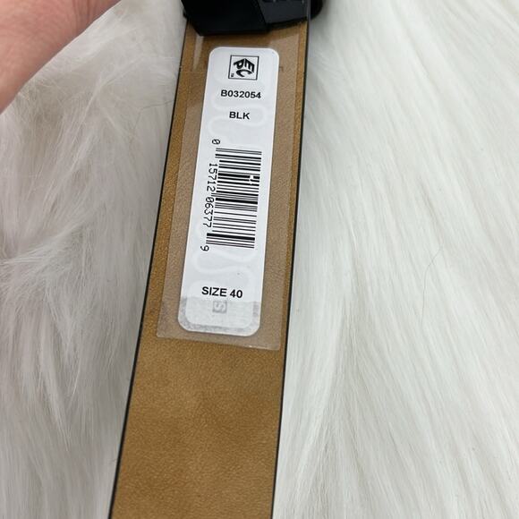 Bloomingdale's The Men's Store Full Grain Cowhide Belt - Black - 40 - NWT - Picture 5 of 5